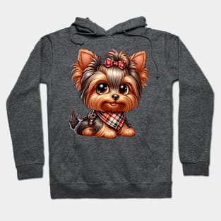 Cute Yorkshire terrier Hoodie